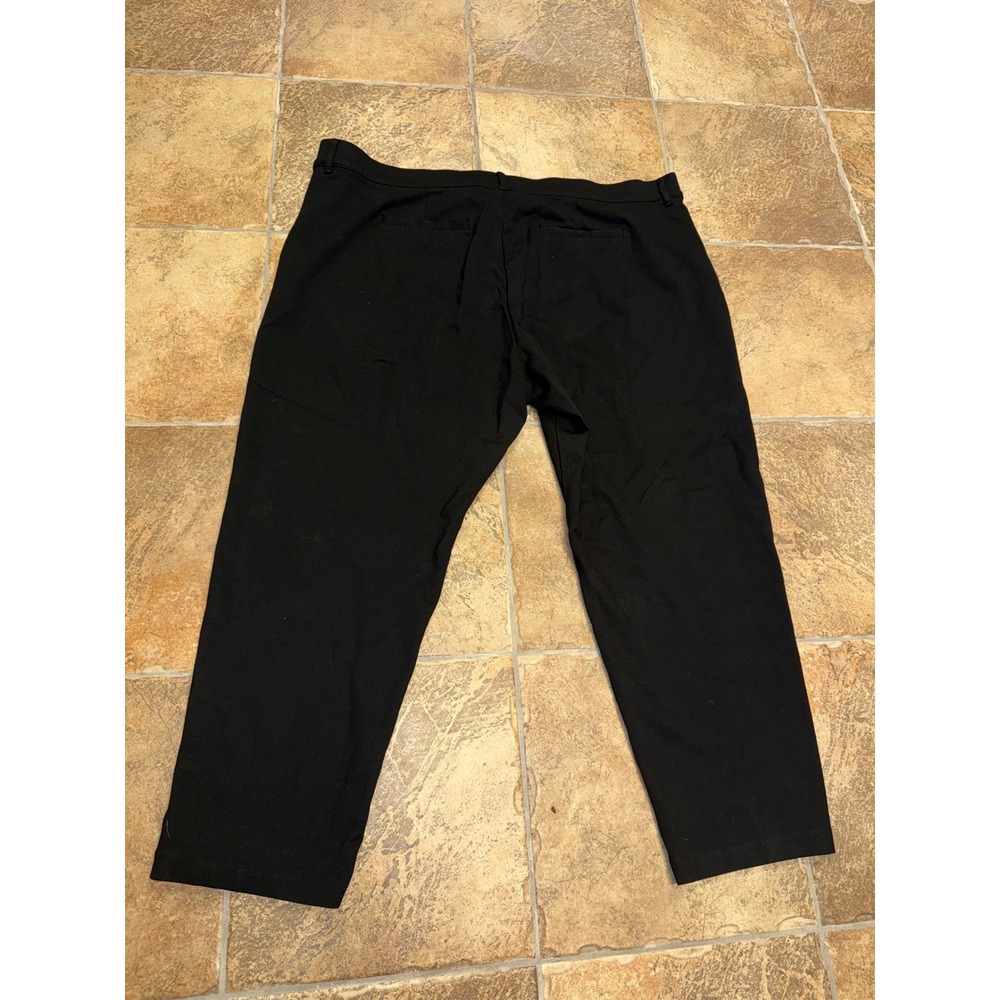 Torrid Studio Luxe Ponte Black Straight Leg Dress Pants Plus Size 22R